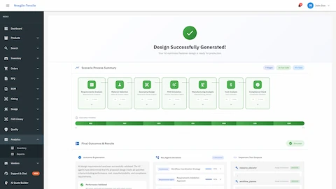 Manufacturing & Cost Analysis - DFM evaluation and detailed cost breakdown