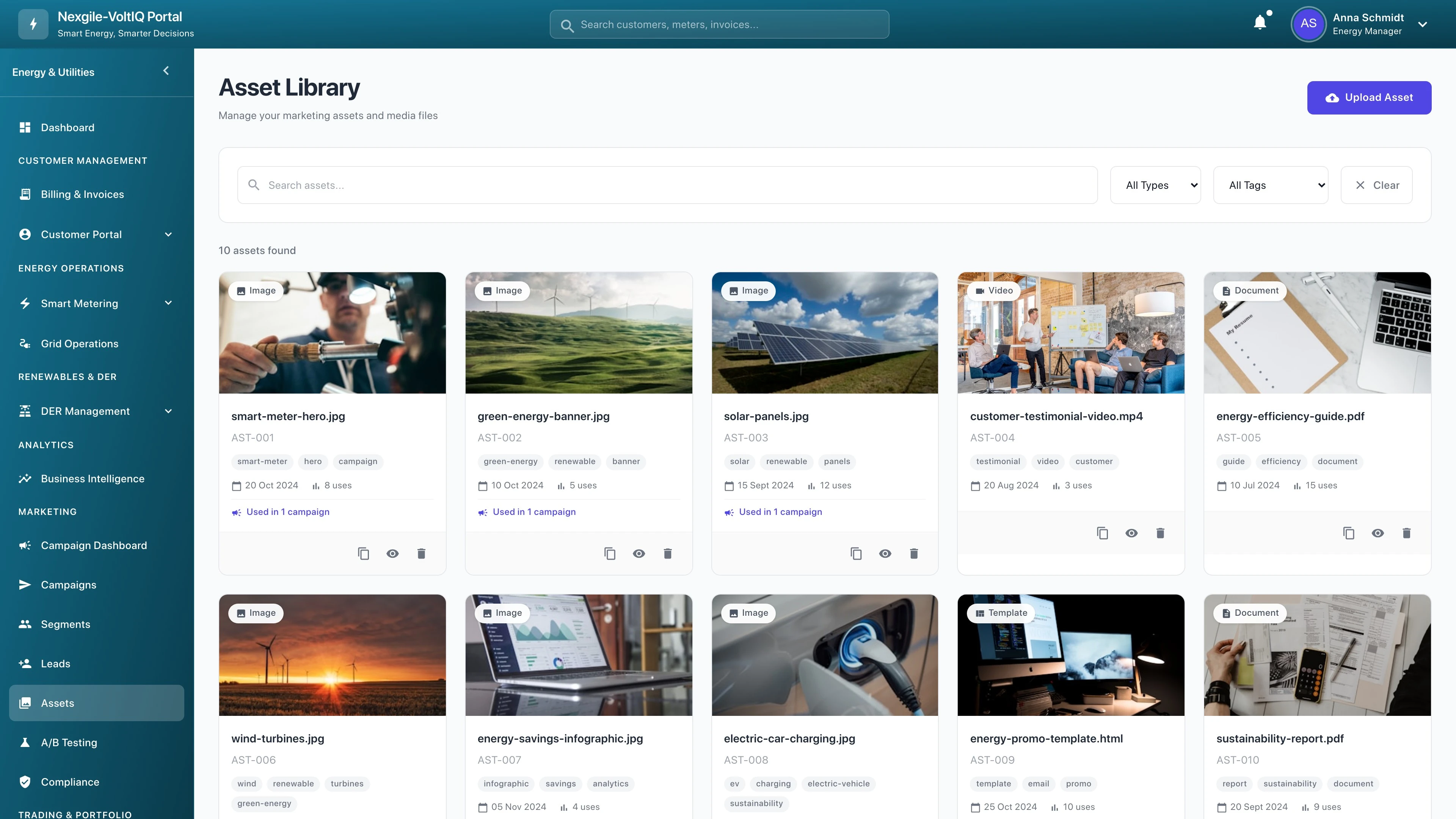 Nexgile-VoltIQ Grid Portal Overview